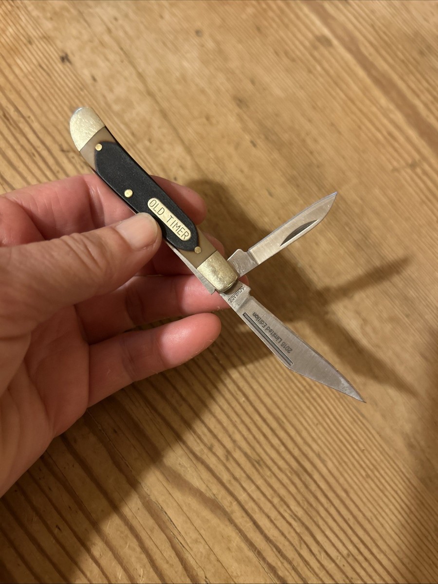 Vintage Old Timer Folding Pocket Knife Schrade USA Limited Edition