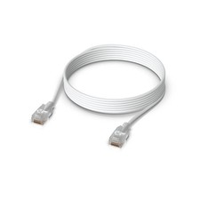 Image of Ubiquiti UACC-Cable-Patch-EL-3M-W networking cable Translucent,White Cat6