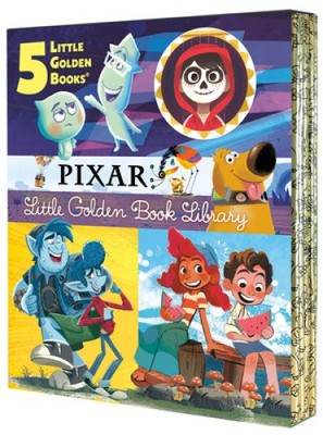 Disney/Pixar Little Golden Book Box Set (Disney/Pixar): Coco, Up, Onward,