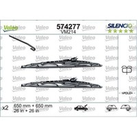 Wischblatt Valeo 574292 Silencio Conventional Set FüR Vorne