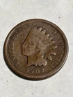 1907 indian head cent penny us coins