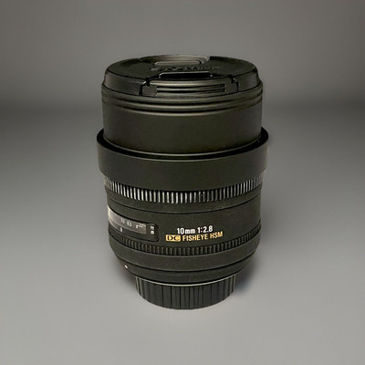 SIGMA 10mm F2.8 EX DC FISHEYE HSM Lens for Nikon F Mount - Made In Japan