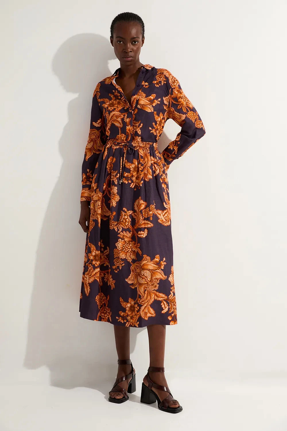 Karen Millen Midi Skirt Womens Daywear Skirts