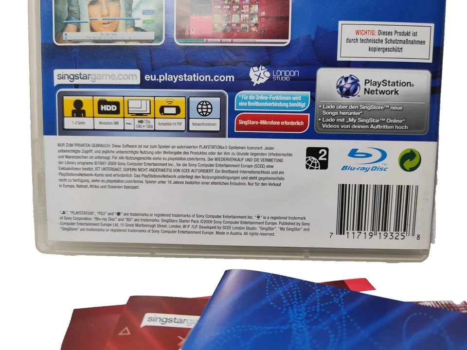 Singstar: Starterpack - Sony Playstation 3 - PS3 - Bild 4 von 4