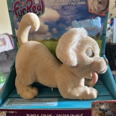 FurReal Friends Playful Goldie NIP Interactive Puppy Dog 6.5'' Hasbro 2016 (B)