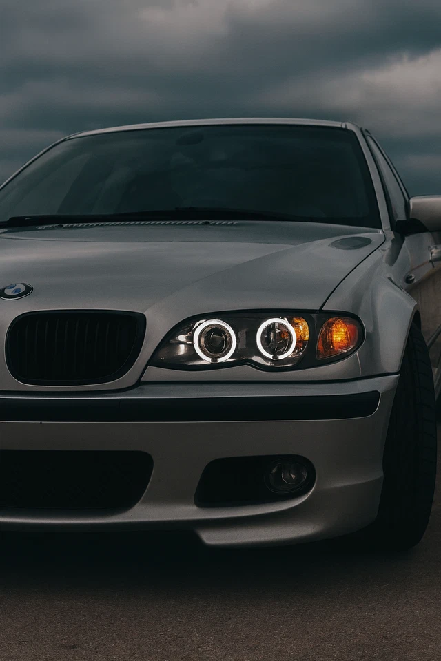 NEW -Spyder Black LED Halo Projector Headlights BMW 3-Series E46 2004-06- L03484 - Изображение 3 из 4