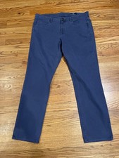 Vineyard Vines Men's 5 Pocket Chino Pants Navy Blue Cotton Blend Size 36x32