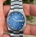 Vintage Seiko 5 Automatic Blue Dial – 1981 | Japan-M | Ref 6309 -9060 | 17 Jewel