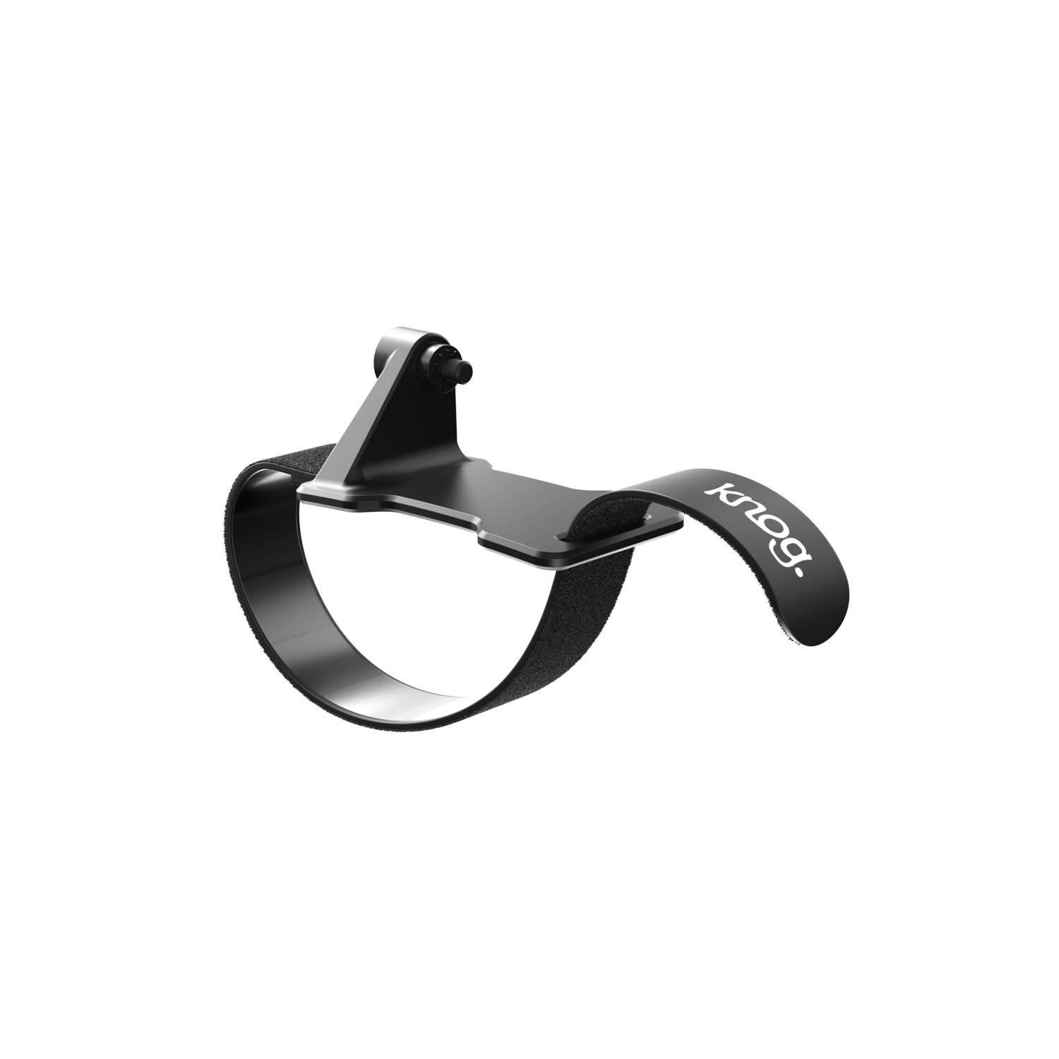 Fixation de casque Blinder X en silicone noir pour éclairage de vélo