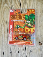 Auto World HO Scale Slot Car - 1972 Ford "Rat Fink" Bronco