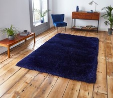 SMALL– LARGE EXTRA THICK PLUSH 8cm DEEP SHAGGY PILE COLOURFUL LUXURY MONTANA RUG
