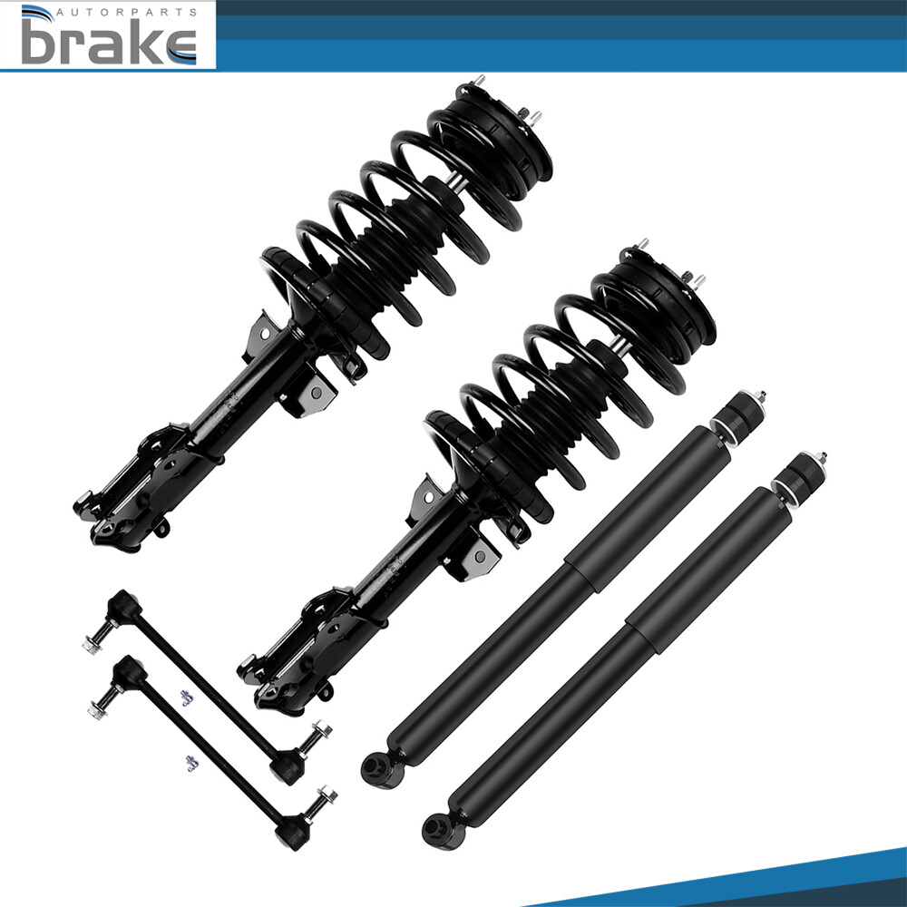 Fits 2005-2010 Ford Mustang Front Rear Struts Spring Shock Absorbers Sway Bars