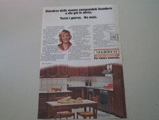 advertising Pubblicità 1976 CUCINA SNAIDERO OLD RIVER