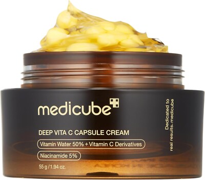 Medicube Deep Vita C Capsule Cream 55g   Vitamin C Gesichtscreme aus Korea
