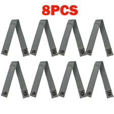 8x 6" MOD MOLLE PALS Modular Web Gear Replacement Tie Straps Gray