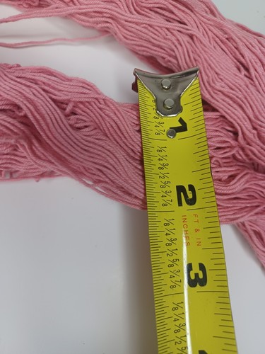 Sock Yarn Fingering Yarn Embroidery Thread Pink 4 oz Crafts Pink Acrylic Yarn - Picture 4 of 5