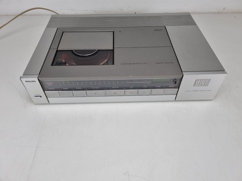 Philips CD-202 - Laserstrahlauslesbarer CD Player - Made in Belgium -fully serviced - Bild 2 von 10