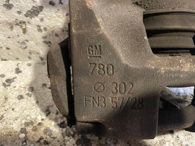 Saab 9-3 93 Driver Right Front Caliper FN35728 1.9 Diesel 2004 to 