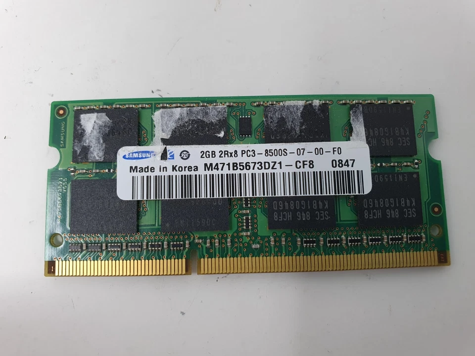 Acer Aspire 5738Z RAM Memory 2GB PC3-8500S DDR3 Samsung M471B5673DZ1-CF8 Genuine - Image 3 of 4