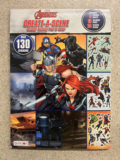 Marvel Avengers Create A Scene Sticker Activity Pad to Color New