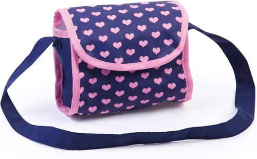 New Design Trendy Dolls Pram, Foldable, Height-Adjustable Handle, Blue, Pink - Picture 3 of 6