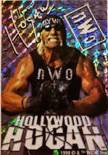 WCW/NWO--WRESTLING LEGENDS--NEW-- 1998 Prismatic Vending Machine Sticker  100 