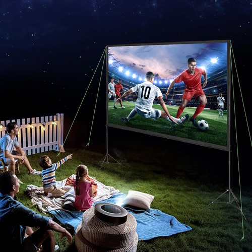 VEVOR Écran de Projection sur Pied Portable 120 pouces 16:9 pour Vidéoprojecteur - Afbeelding 8 van 12