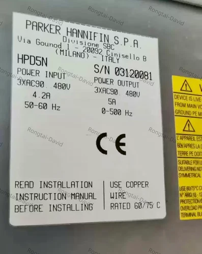 1PCS PARKER HPD5N Servo Drive Shipping DHL/FedEX