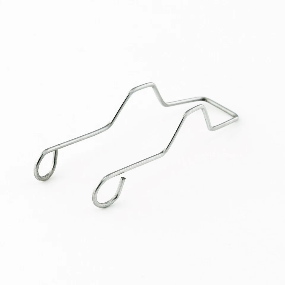 2x Edelstahl Halteclip Halteklammer Scheinwerfer Birne H1 H3 H4 H7 für DAEWOO - Bild 4 von 4