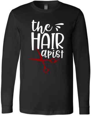 Hairdresser Hairstylist Stylist Barber Gift Funny Hair Saloon T-Shirt