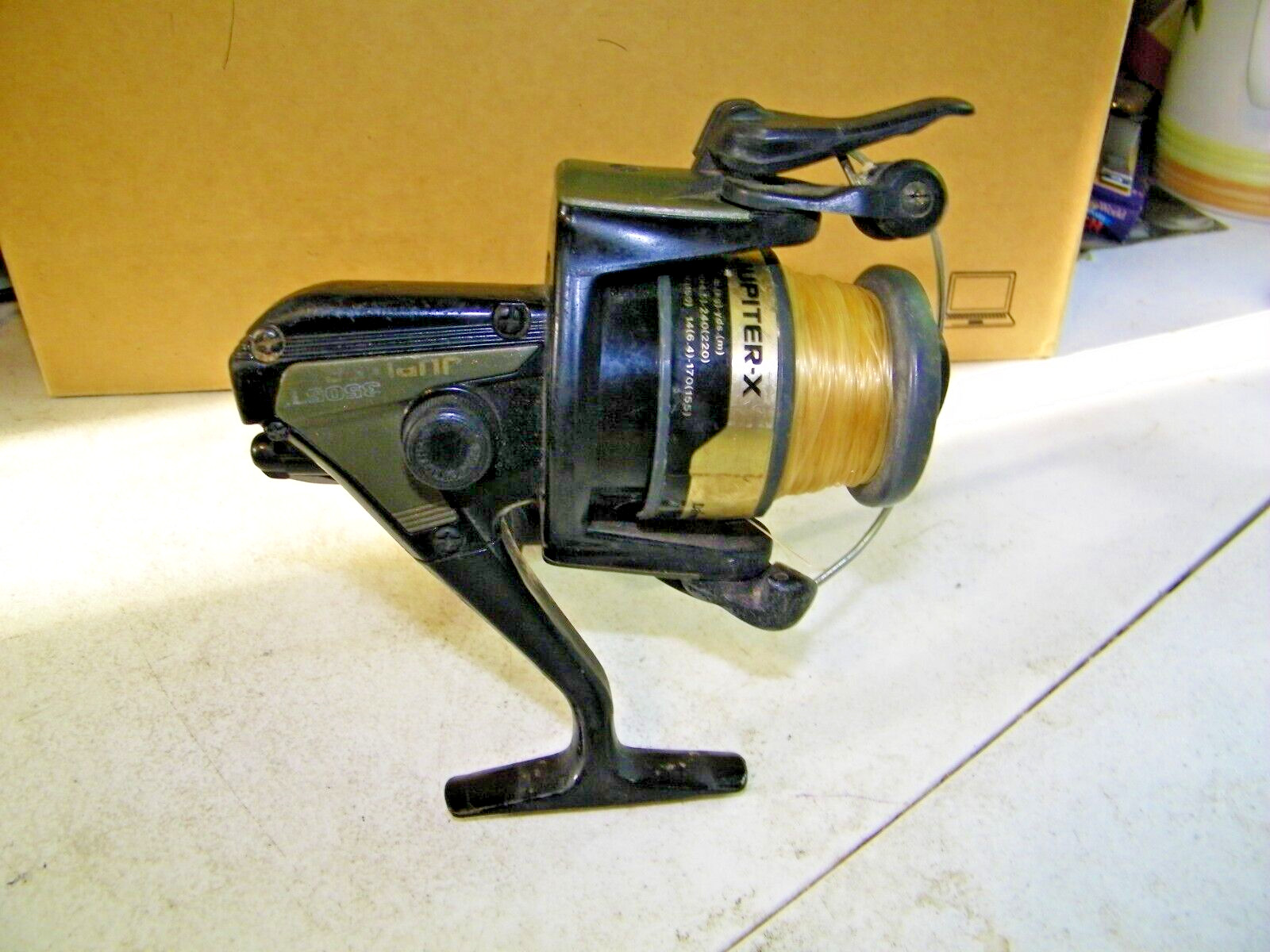 Vintage Daiwa Jupiter-X 3505T Ball Bearing Spinning Reel gyro spin