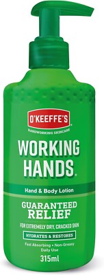 O'Keeffe's Working Hands Hand & Body Lotion 315 ml Pumpflasche