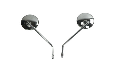 Spiegelset  für Cb50 CY 50 u.a. mit E-nr chrom 10mm rechts / 10mm rechts mirror