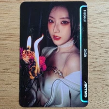 Ha Seul Official Photocard 343A Artms 1st Single Objekt Music Album Burn Genuine
