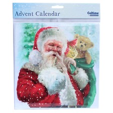 Christmas Countdown Advent Calendar - 24 Windows - 389641 Santa