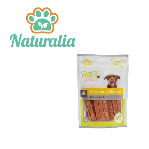 SNACK MORBIDO CANE TRULY - POLLO E FORMAGGIO - 90GR
