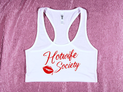 Hotwife Society Crop Top Swinger Love Slut Clothing Shirt