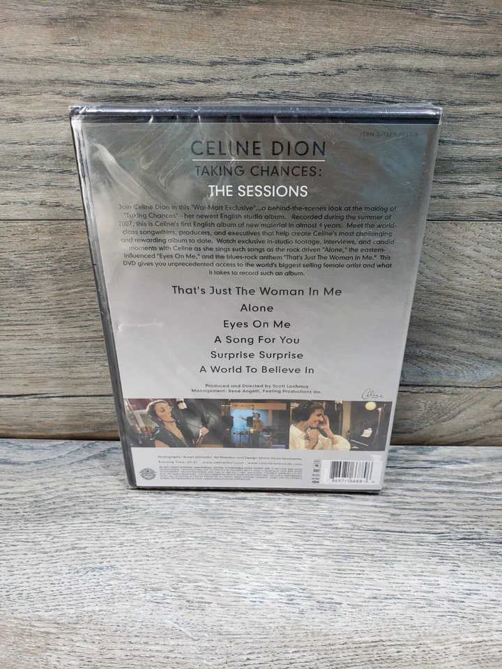 Celine Dion Taking Chances The Sessions DVD - Image 2 of 2