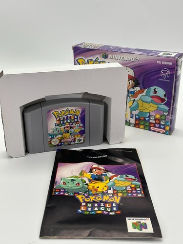 Pokemon Puzzle League Nintendo 64 N64 guter Zustand CIB - Bild 7 von 14