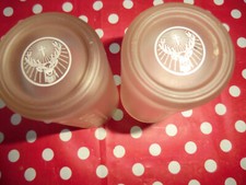 J&auml;germeister 2 Shot Schnapsgl&auml;ser "gefrostetes" Glas