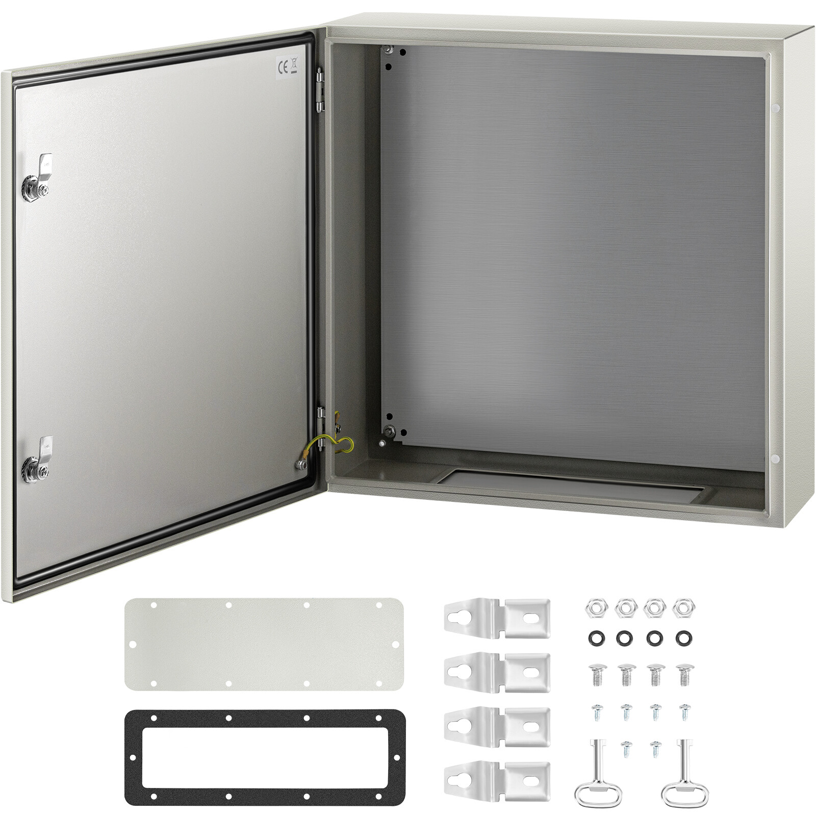 Boîtier électrique étanche IP66 VEVOR 60x60x20 cm avec fermeture de sécurité