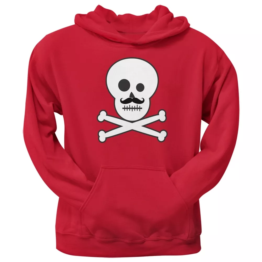 Skull and crossbones hoodie hotsell