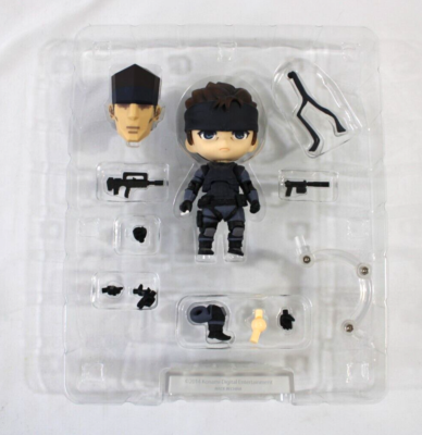 Good Smile Company Nendoroid #447 Solid Snake with Accessories