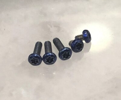 Translucent Blue Screw Set For Kershaw Launch 1 7100BW (Set of 5pcs) T8 Torx