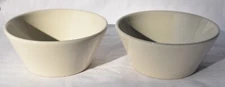 Homer Laughlin China - IVORY - Set of 2 - 5 1/4" CEREAL BOWLS