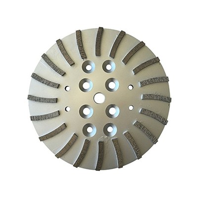 10'' Concrete Diamond Grinding Disc Plate Edco, Blastrac, Husqvarna, 20 Turbo ...