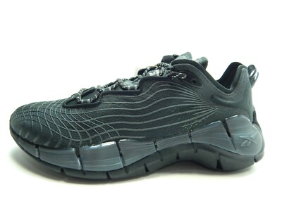 REEBOK BLACK ZIG KINETICA II FX9340 MEN SHOES SIZE 7 NEW WITH DEFECTS