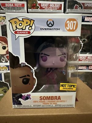 Funko Pop! Vinyl: Overwatch - Sombra - Hot Topic (HT) (Exclusive) #307