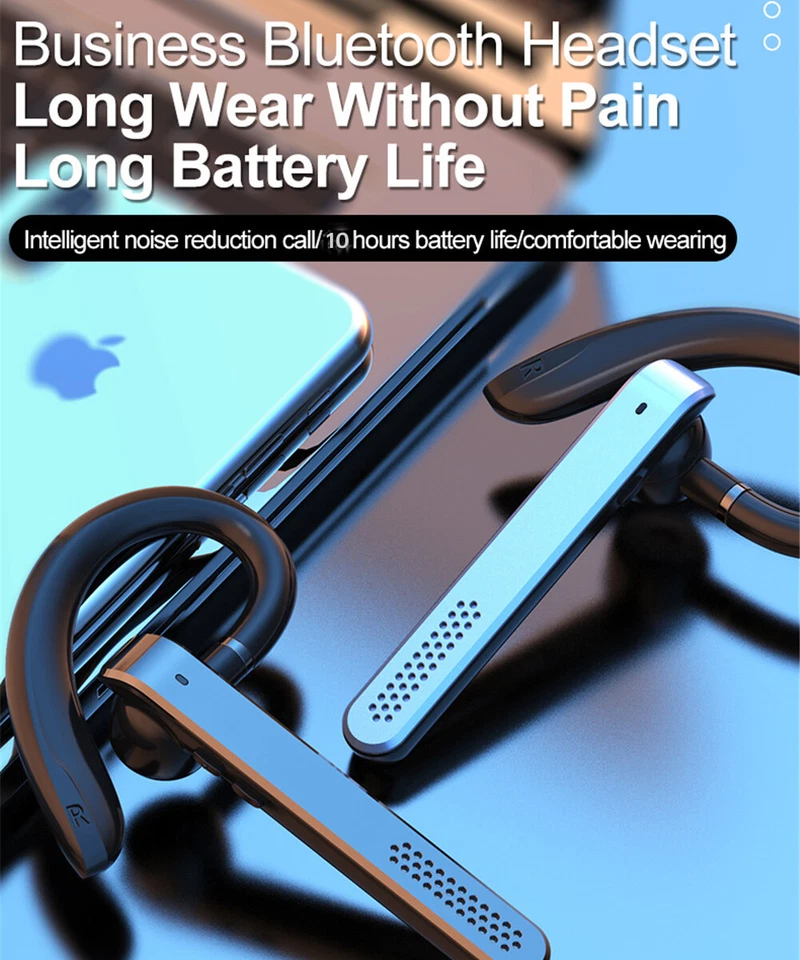 Bluetooth Headset for Cell Phones Wireless Earpiece for Business Office Driving - Image 2 of 4