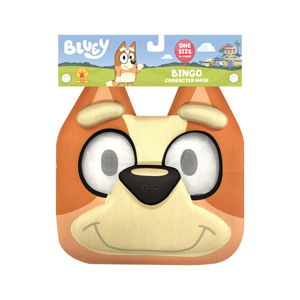Bluey Bingo Eva Face Mask Halloween Animal Dress Up Adult Bluey Bingo Eva Face Mask Halloween Animal Dress Up Adult